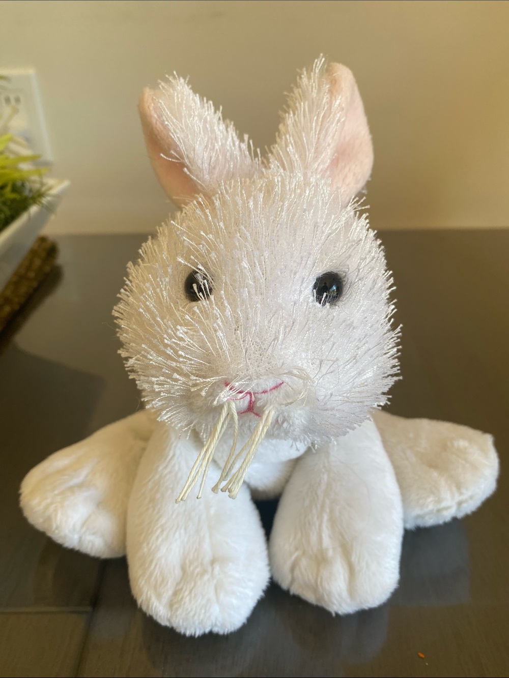 GANZ WebKinz White Bunny Plush Beanie